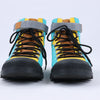 LOEWE Anagram 20SS Canvas & Leather Short Boots 44 EU in Multicolor Secondhand