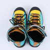 LOEWE Anagram 20SS Canvas & Leather Short Boots 44 EU in Multicolor Secondhand