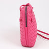 Bottega Veneta Intrecciato Nodini Crossbody Bag in Pink Secondhand