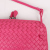 Bottega Veneta Intrecciato Nodini Crossbody Bag in Pink Secondhand