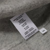 Helmut Lang Double-Face Wool Coat in Grey, Size XS Secondhand