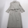 Helmut Lang Double-Face Wool Coat in Grey, Size XS Secondhand