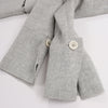Secondhand Helmut Lang Double-Face Wool Coat in Grey, Size XS