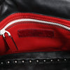 Valentino Rockstud Spike Chain 2Way Shoulder Bag in Black x White Secondhand