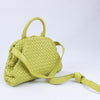 Bottega Veneta Intrecciato Small Leather 2Way Handbag in Yellowish Green (Marketplaces) Secondhand