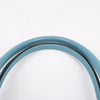 HERMES Paris Bombay 35 Veau Epsom Blue Jean Silver Metal Fittings Handbag □K: 2007 Secondhand