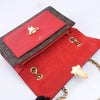 Louis Vuitton Monogram Victoire Shoulder Bag in Red M41731 Secondhand