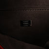 FENDI Double Micro Baguette Leather Chain Shoulder Bag in Red 8M0371 Secondhand