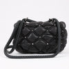 Valentino Garavani Nappa Small Spikeme Shoulder Bag in Black Secondhand