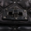 Valentino Garavani Nappa Small Spikeme Shoulder Bag in Black Secondhand