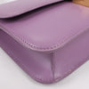Saint Laurent Paris Carre Leather Shoulder bag in Purple Secondhand