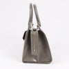 Saint Laurent Paris Uptown Leather Handbag in Gray 557653 Secondhand