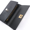 Bottega Veneta Black Smooth Leather Continental Wallet Secondhand
