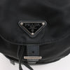Prada Tessuto Fabric x Leather Backpack in Black Secondhand