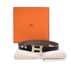 Hermès Epsom and Swift Constance H Reversible Belt Secondhand