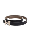 Hermès Epsom and Swift Constance H Reversible Belt Secondhand