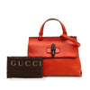 Secondhand Gucci Small Leather Bamboo Daily Satchel