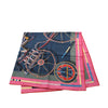 Hermès Voitures En Equilibre Cashmere Silk Shawl 140 Secondhand