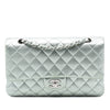 Chanel Medium Classic Metallic Lambskin Double Flap Secondhand