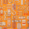 Hermès Carre En Boucles Silk Scarf 90 Secondhand