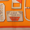 Hermès Carre En Boucles Silk Scarf 90 Secondhand