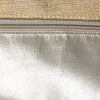 Chanel CC Stitched Linen Chain Tote Secondhand