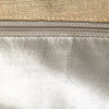 Secondhand Chanel CC Stitched Linen Chain Tote