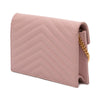 Secondhand Saint Laurent Grain De Poudre Cassandre Envelope Chain Wallet