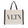 Valentino Medium Canvas Rockstud VLTN Tote Secondhand