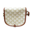 Celine Medium Triomphe Coated Canvas Folco Crossbody Secondhand