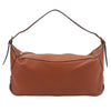 CELINE Supple Calfskin Medium Romy Shoulder Bag in Brown Secondhand