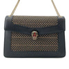 Bvlgari Medium Woven Calfskin Serpenti Forever Shoulder Bag Secondhand