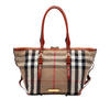 Burberry Small House Check Canvas Bridle Salisbury Tote Secondhand