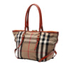 Burberry Small House Check Canvas Bridle Salisbury Tote Secondhand