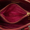 Prada Small Saffiano Vernice Promenade Satchel Secondhand