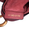 Dior Mini Grained Calfskin Saddle Bag Secondhand