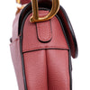 Dior Mini Grained Calfskin Saddle Bag Secondhand
