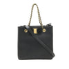 Ferragamo Leather Vara Bow Satchel Secondhand