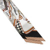 Hermès Bouquets Sellier Silk Twilly Scarf Secondhand
