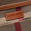 Burberry Medium Mega Check Canvas Tottenham Brit Satchel Secondhand