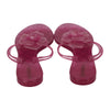 Secondhand Chanel Jelly Camellia Flip-Flop - '10s