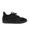CHANEL Camelia Lace x Suede Sneakers in Black G34815, Size 37 Secondhand