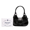 Prada Re Nylon and Shiny Calfskin Re Edition 2002 Moon Satchel Secondhand