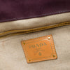 Prada Large Striped Canvas Canapa Tote Secondhand