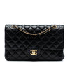 Chanel Medium Classic Lambskin Double Flap Secondhand