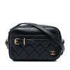 Secondhand Chanel Large Quilted Lambskin Buckle Camera Bag