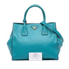 Prada Vitello Daino Open Convertible Tote Secondhand