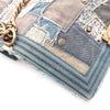Chanel Old Medium Patchwork Denim Boy Flap Secondhand