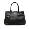 Prada Vitello Daino Open Convertible Tote Secondhand