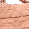 Secondhand Chanel Large CC Quilted Suede Sea Hit Tote